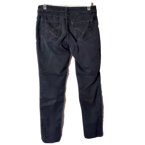 Covington Women Size 10 Black Stretch Jeans – Low Rise, Rhinestone, Cotton Blend - Picture 3 of 6